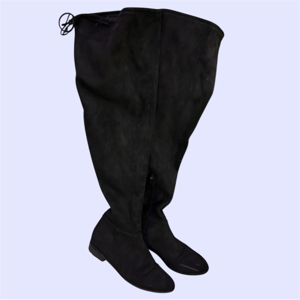 Call it Spring Black Over-the-Knee Boots